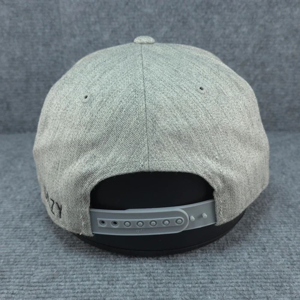 Crazy‎ Mountain Brewery Hat Cap Mens Snapback Gray Craft Beer Party Stout IPA
